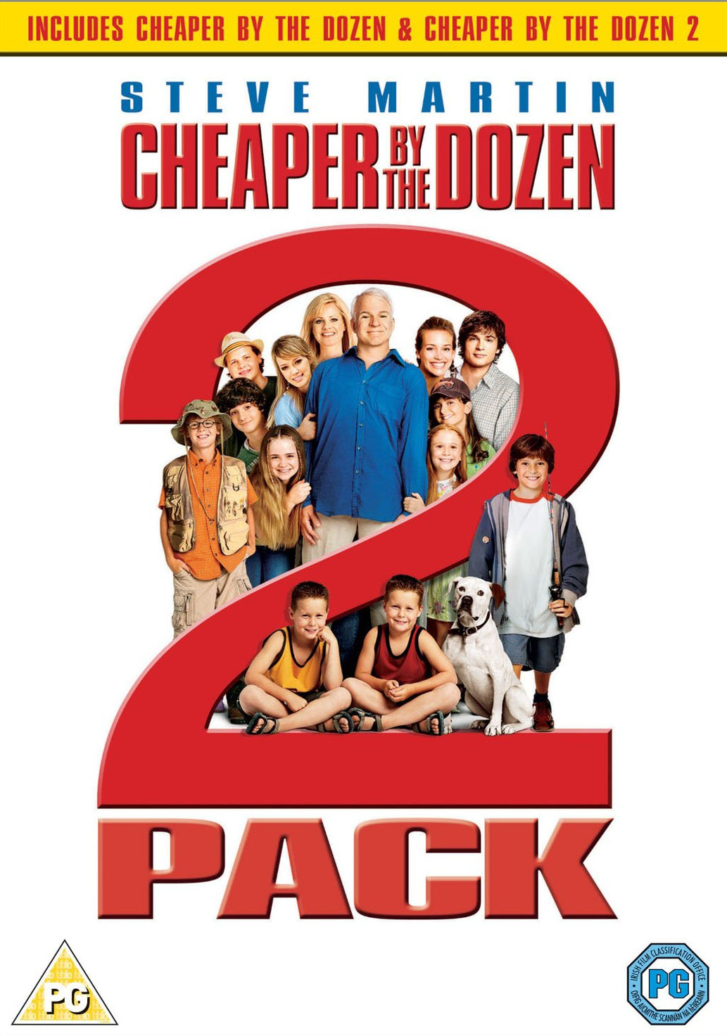 Cheaper By The Dozen [2 Pack] (2003-2005) (DVD Movie) (Pre-owned)