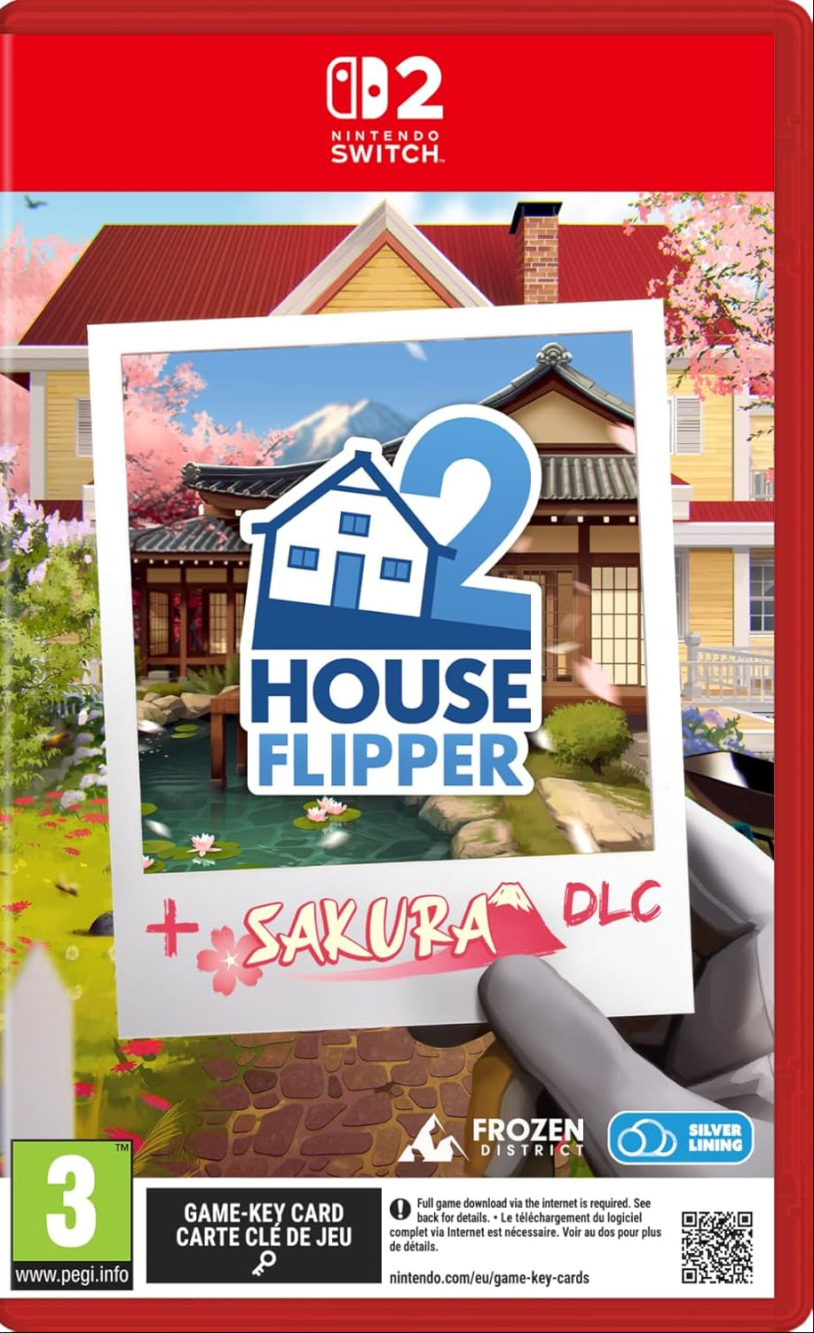 House Flipper 2 [+Sakura DLC] (Game-Key Card) (Nintendo Switch 2) (Pre-order)