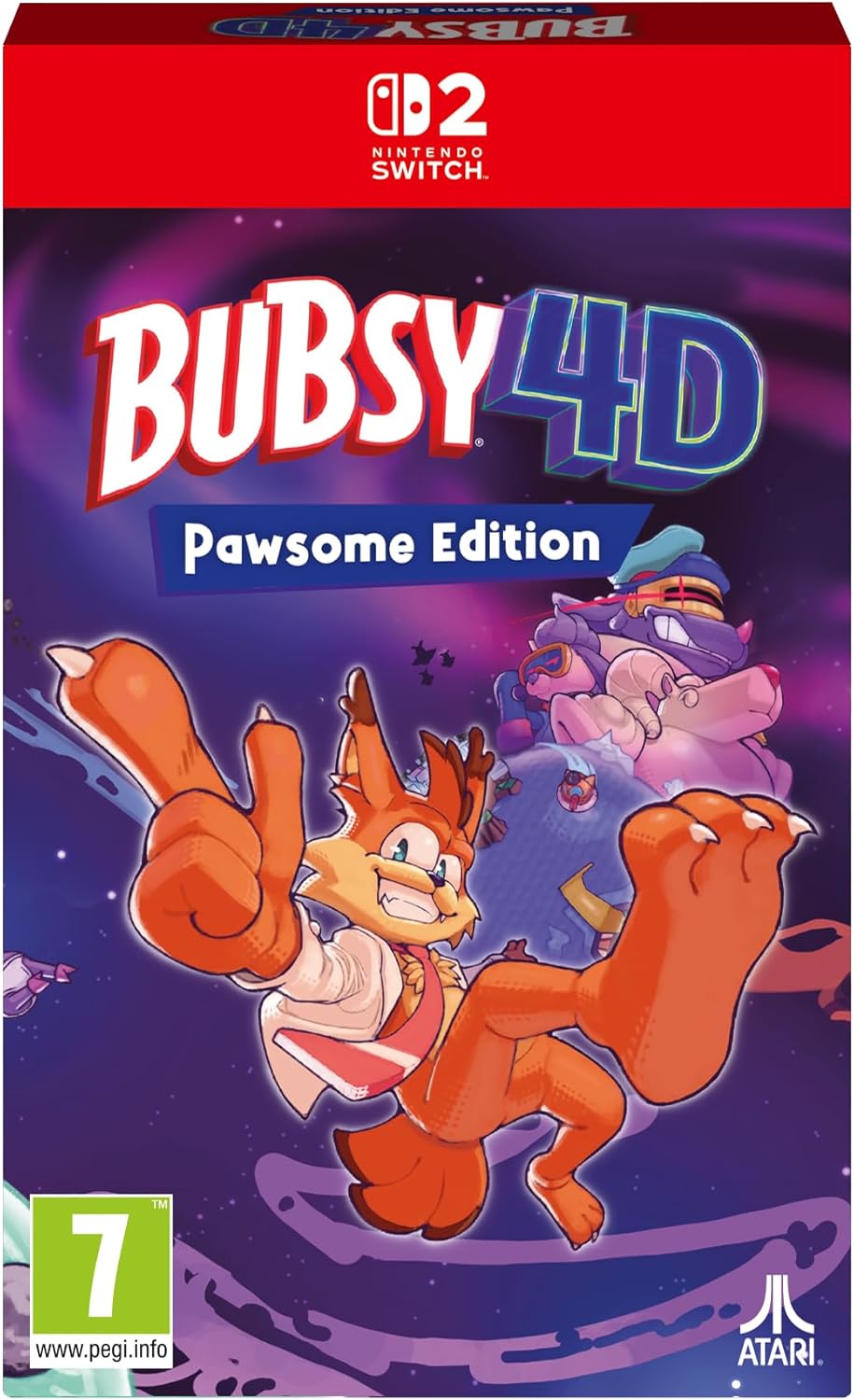 Bubsy 4D [Pawsome Edition] (Nintendo Switch 2) (Pre-order)