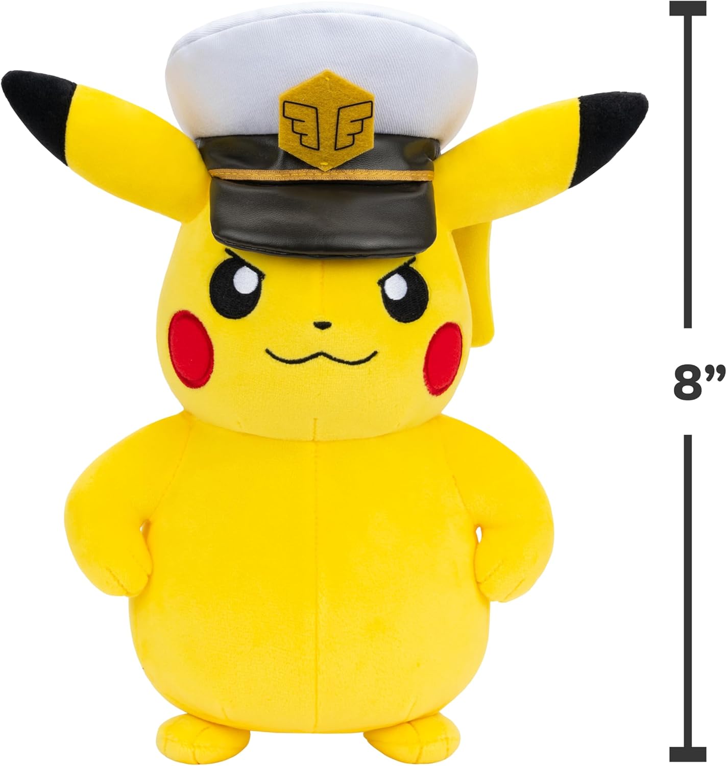 Pokémon - Captain Pikachu Plush (20cm)