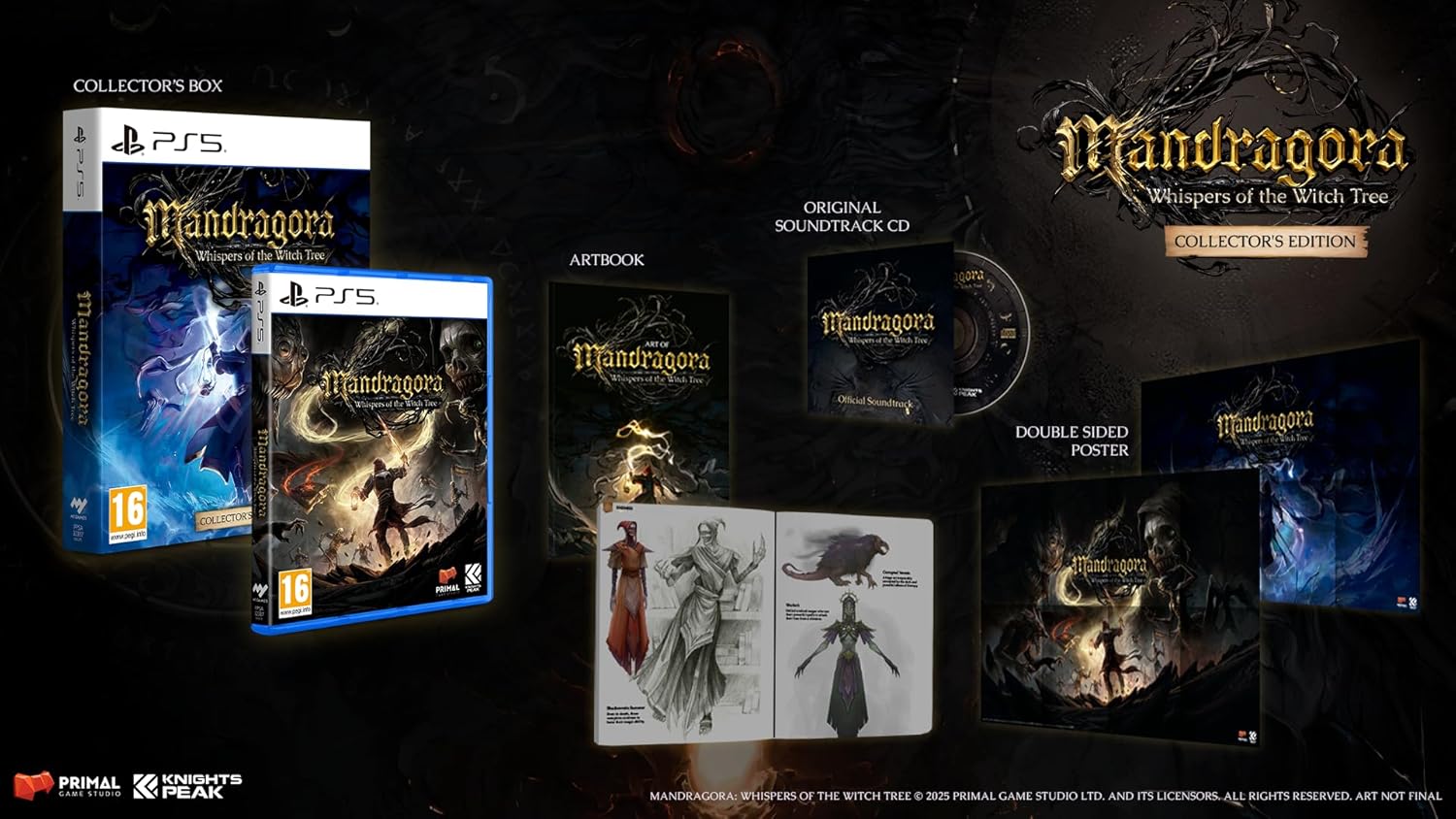 Mandragora: Whispers of the Witch Tree [Collector's Edition] (PS5) (Pre-order)