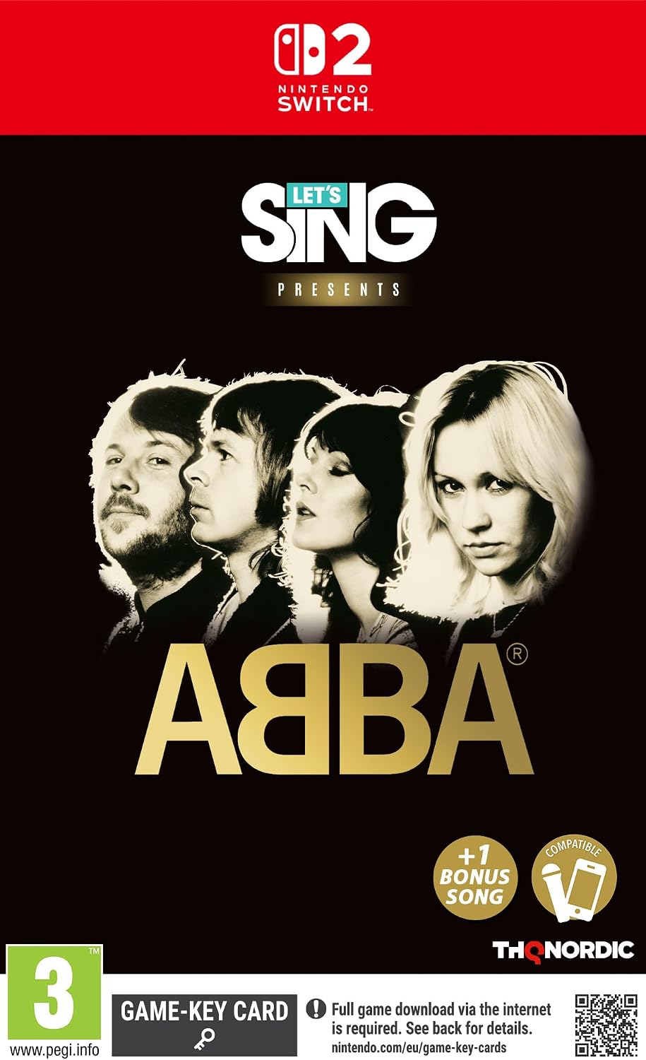 Let's Sing ABBA 2027 (Game-Key Card) (Nintendo Switch 2) (Pre-order)
