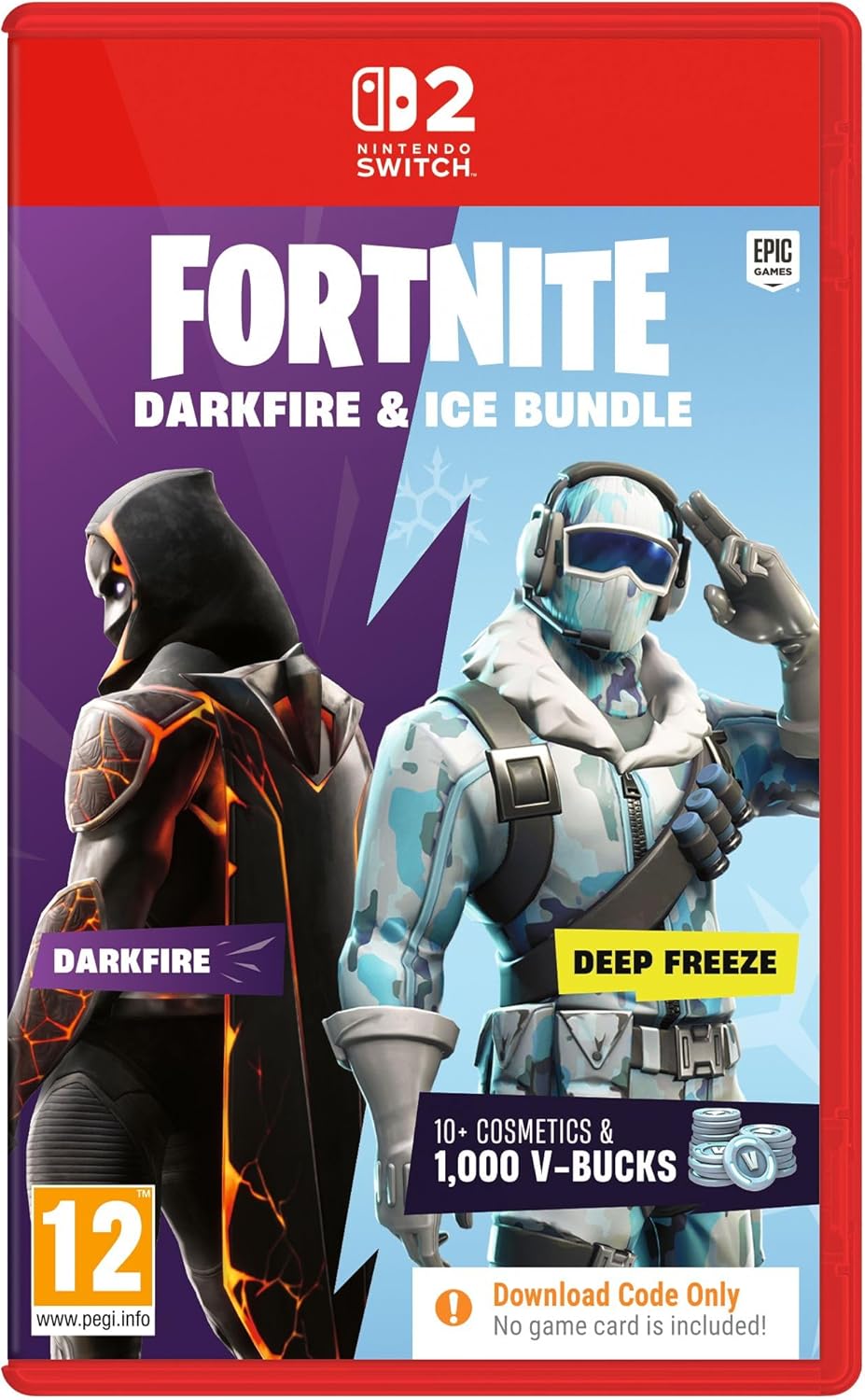 Fortnite - Darkfire & Ice Bundle (Code in a Box) (Nintendo Switch 2)