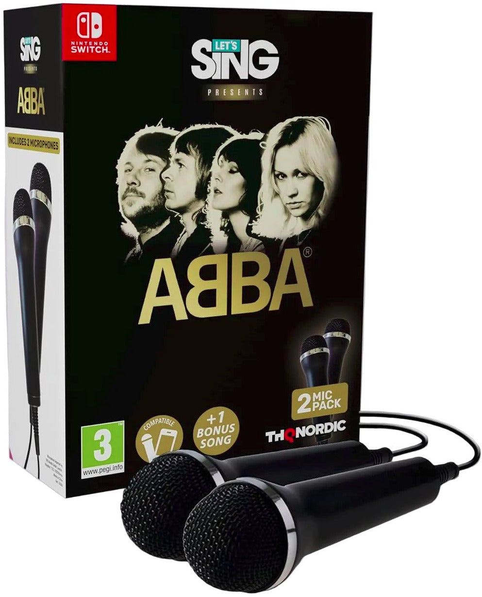 Let's Sing ABBA 2027 [2-Mic Bundle] (Nintendo Switch) (Pre-order)