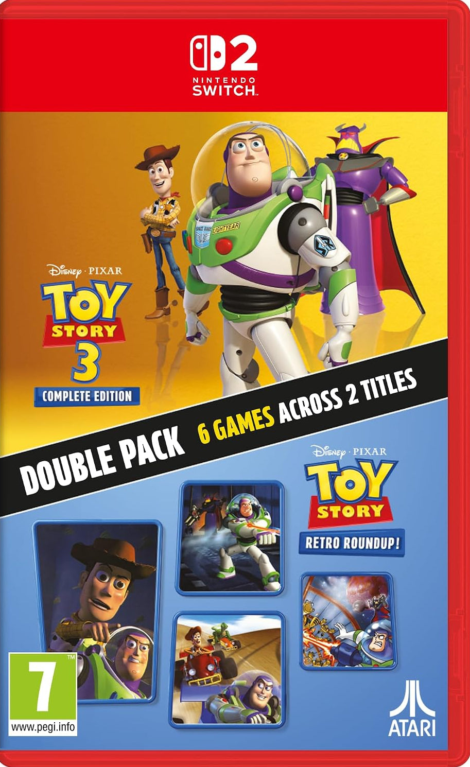 Toy Story: Retro Roundup! + Toy Story 3 Complete Edition (Nintendo Switch 2) (Pre-order)