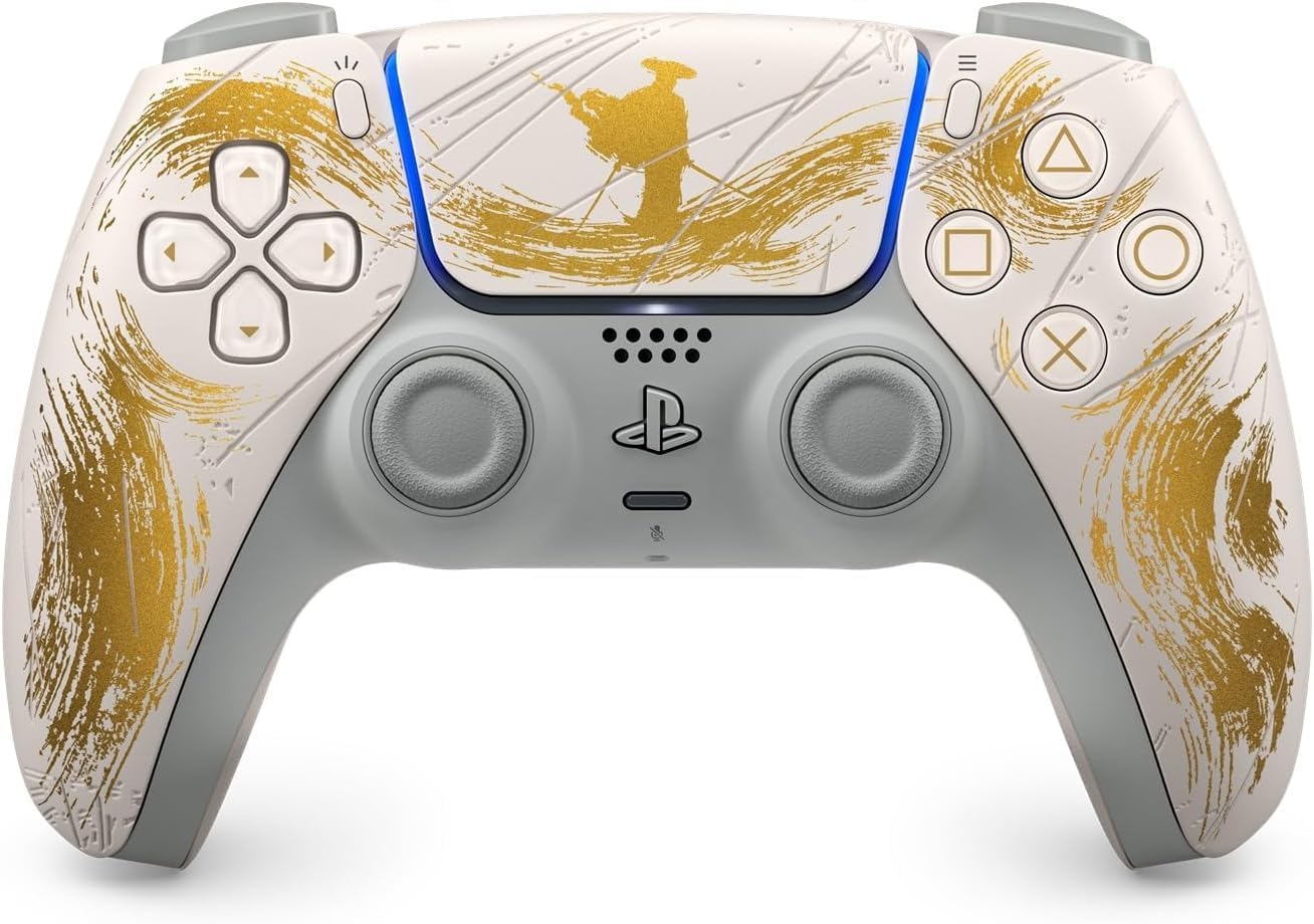 Ghost Of Yotei Limited Edition Gold Dualsense Wireless Controller (Pre-owned)