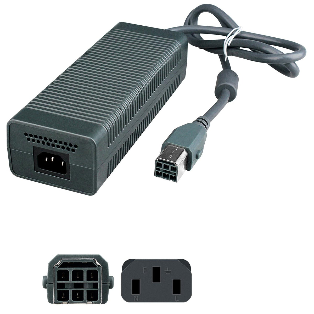 Replacement Xbox 360 203W AC-Power-Adapter (EU Plug)