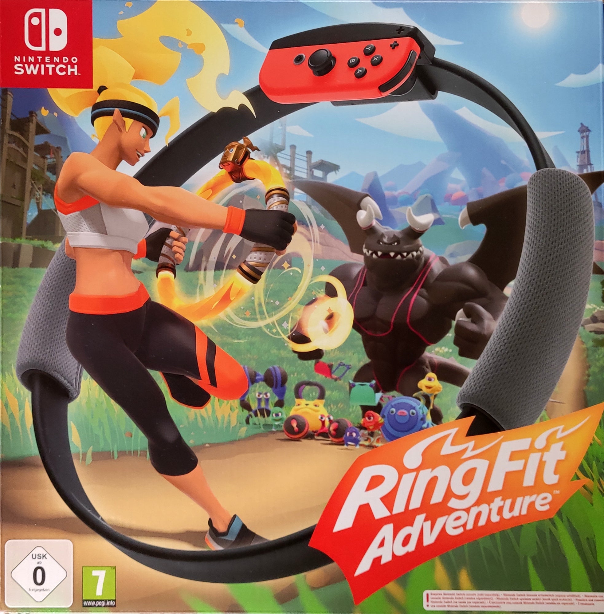 Ring Fit Adventure (Boxed) (Nintendo Switch) (Pre-owned)