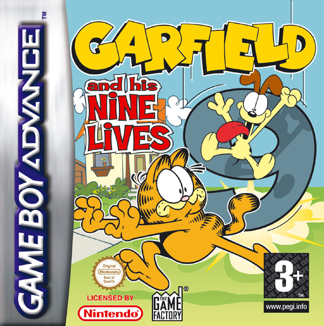 Garfield and His Nine Lives (Nintendo Game Boy Advance) (Pre-owned)