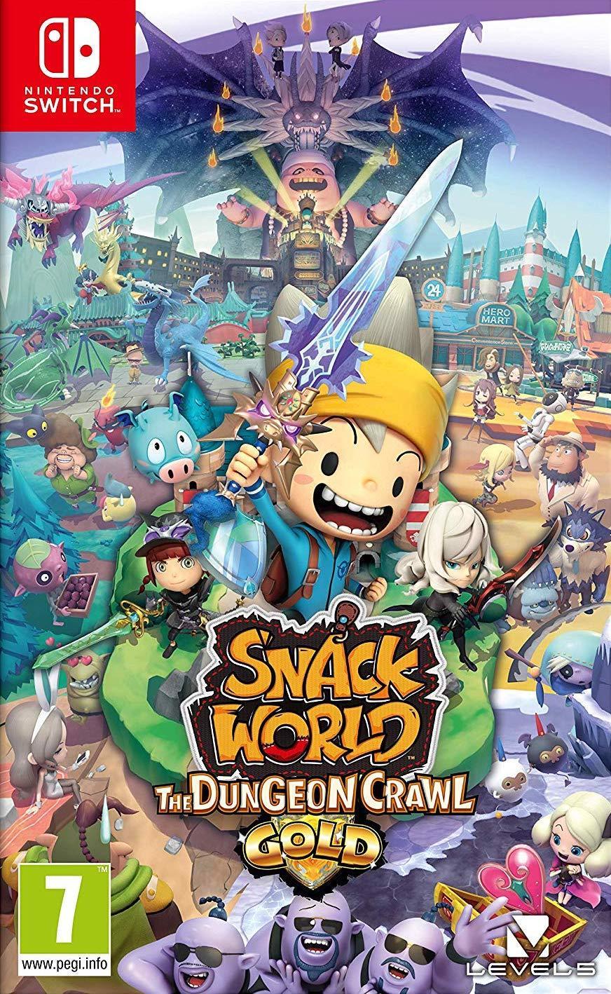 Snack World: The Dungeon Crawl Gold (Nintendo Switch) (Pre-owned)