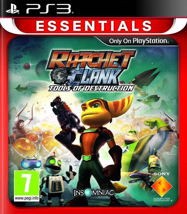Ratchet & Clank: Tools of Destruction (Essentials) (PS3) (Sealed)
