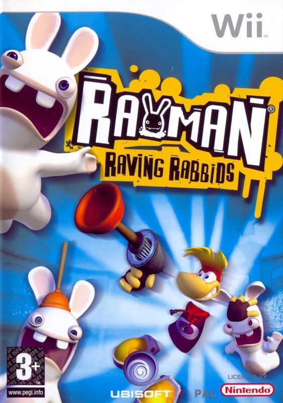 Rayman Raving Rabbids (Wii) (Pre-owned)