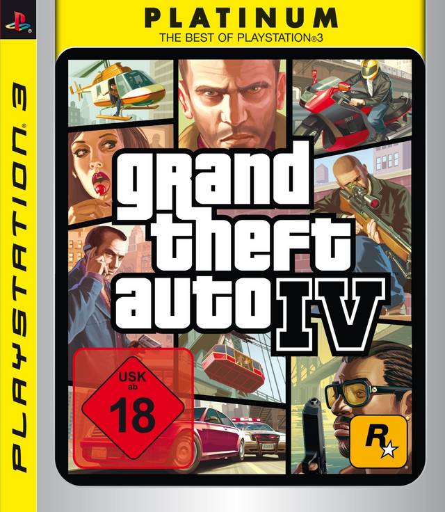 Grand Theft Auto IV (GTA IV) (PS3) (Pre-owned)