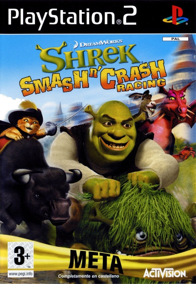 DreamWorks Shrek Smash n' Crash Racing (PS2) (Pre-owned)
