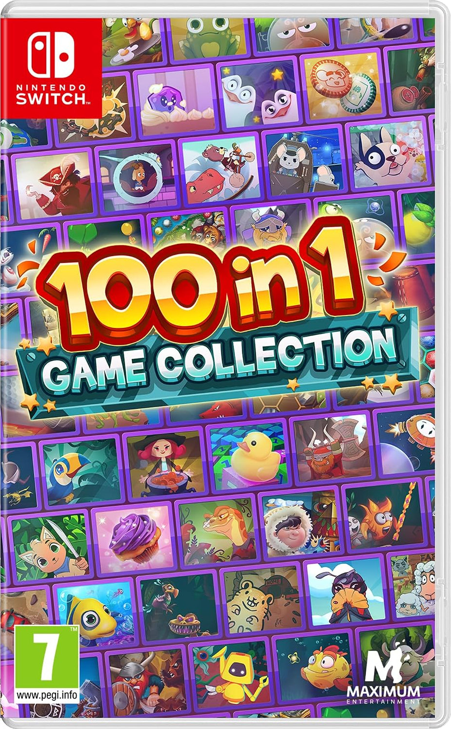 100 in 1 Game Collection (Nintendo Switch) [Restocking on 02.10.27]
