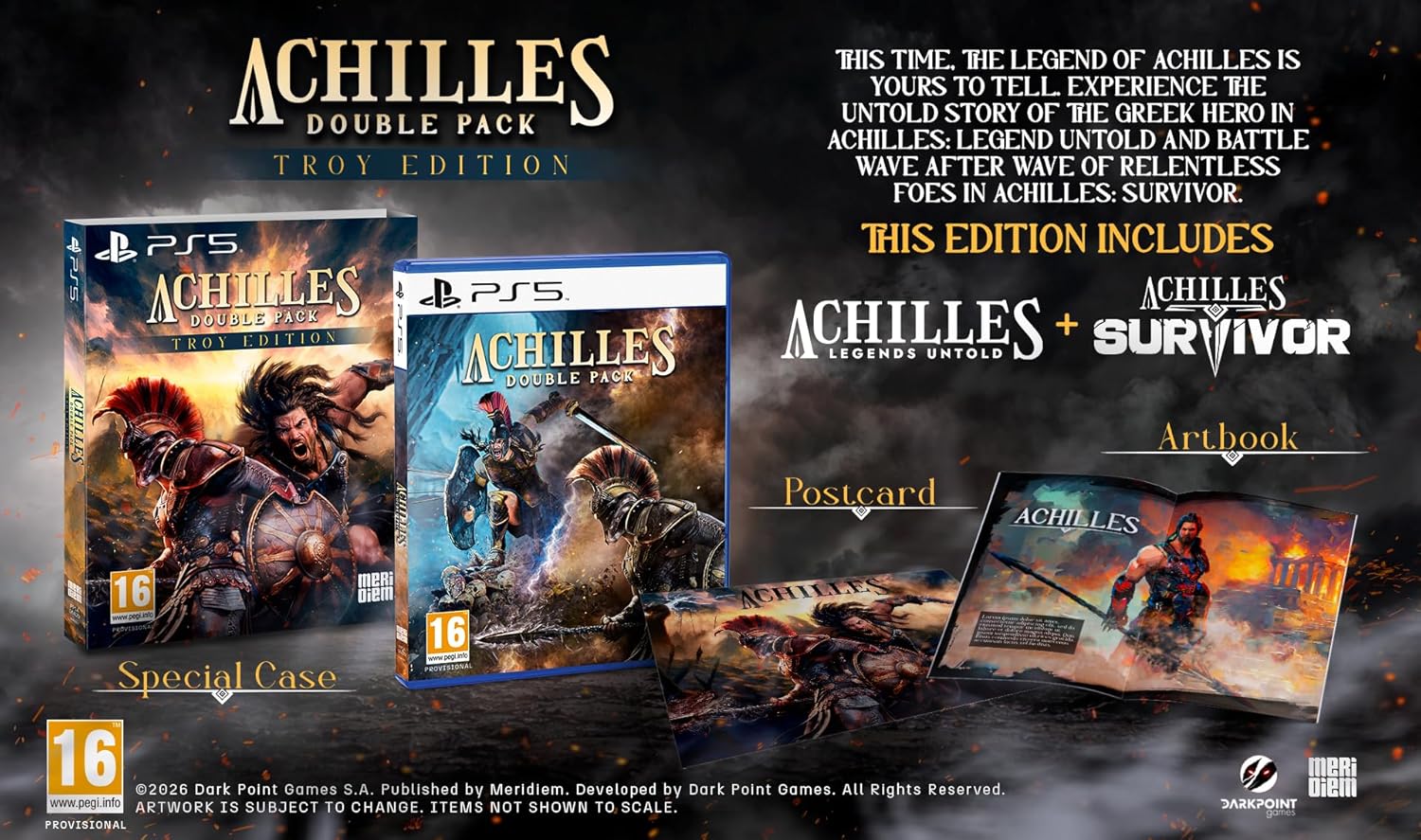 Achilles Double Pack [Troy Edition] (PS5) (Pre-order)