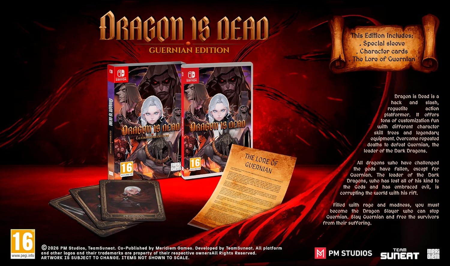Dragon is Dead [Guernian Edition] (Nintendo Switch) (Pre-order)