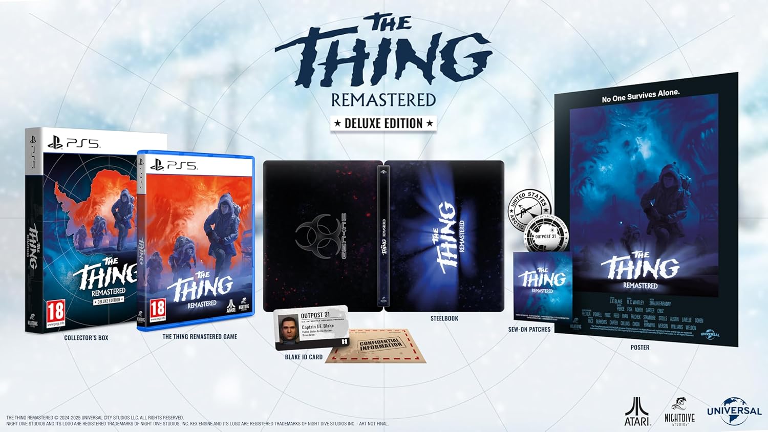 The Thing: Remastered (Deluxe Edition) (PS5) (Pre-order)