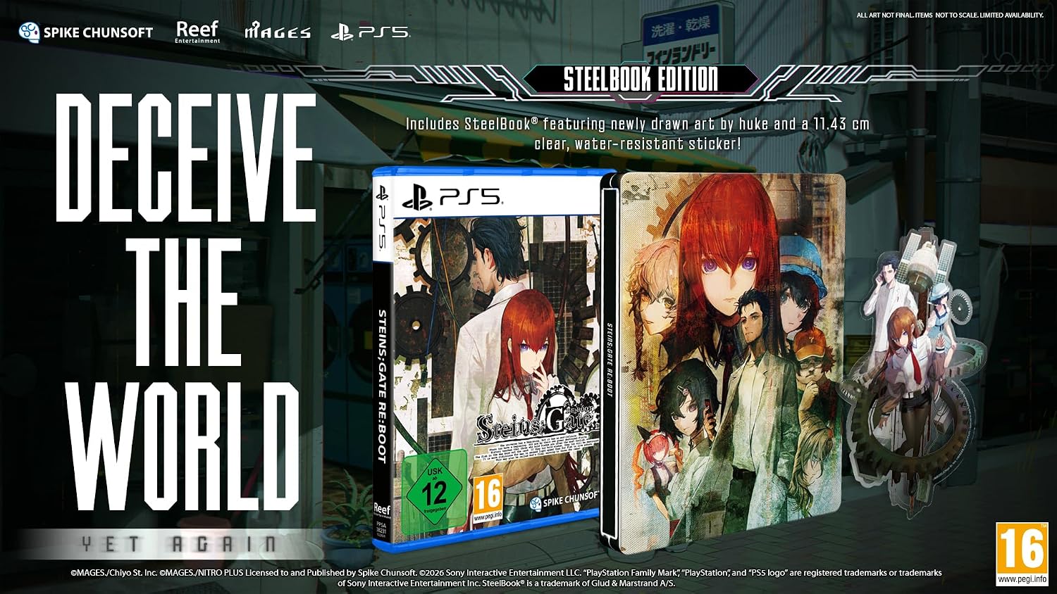 Steins;Gate Re:Boot [Steelbook Edition] (PS5) (Pre-order)