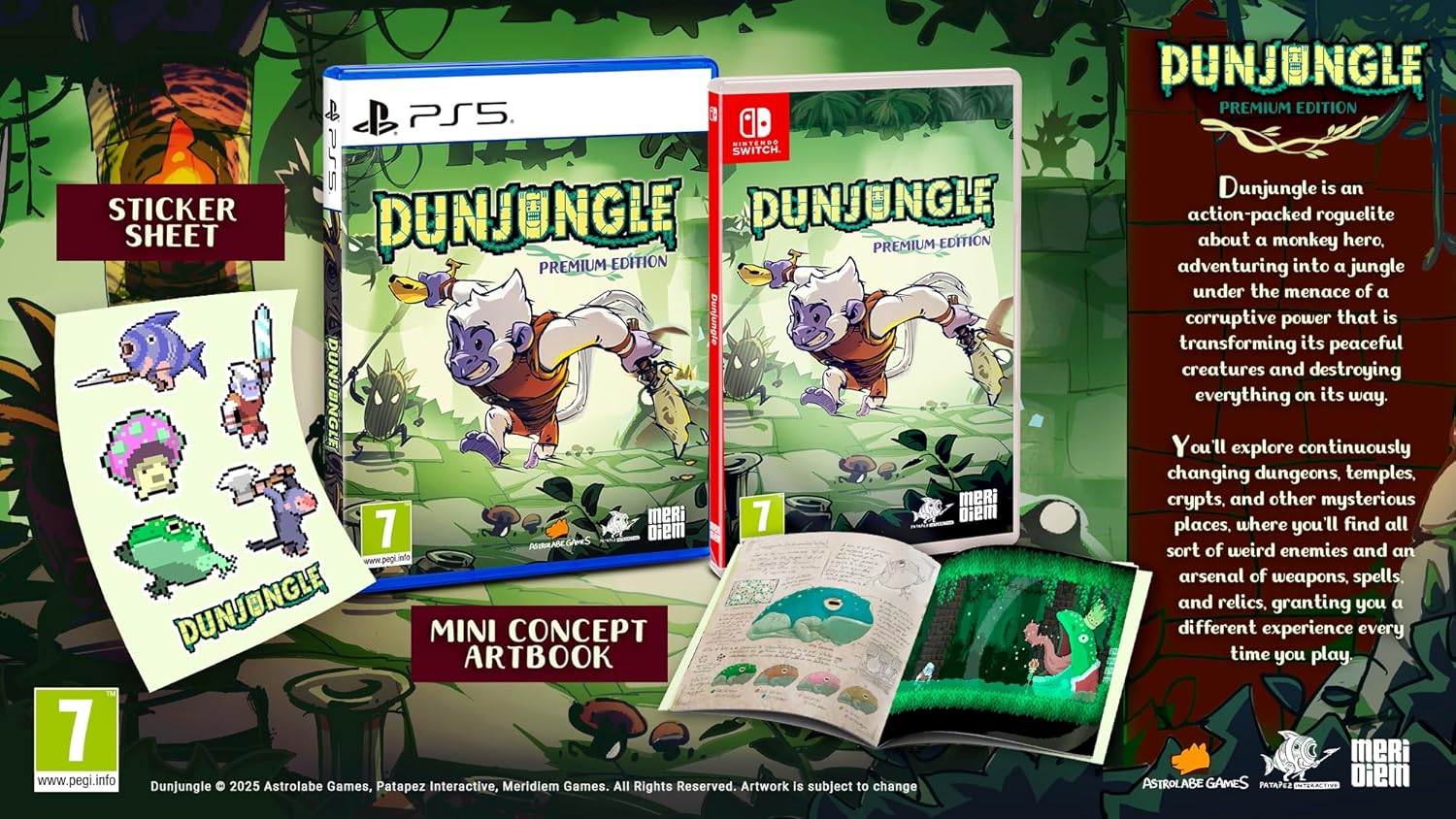Dunjungle [Premium Edition] (Nintendo Switch) (Pre-order)
