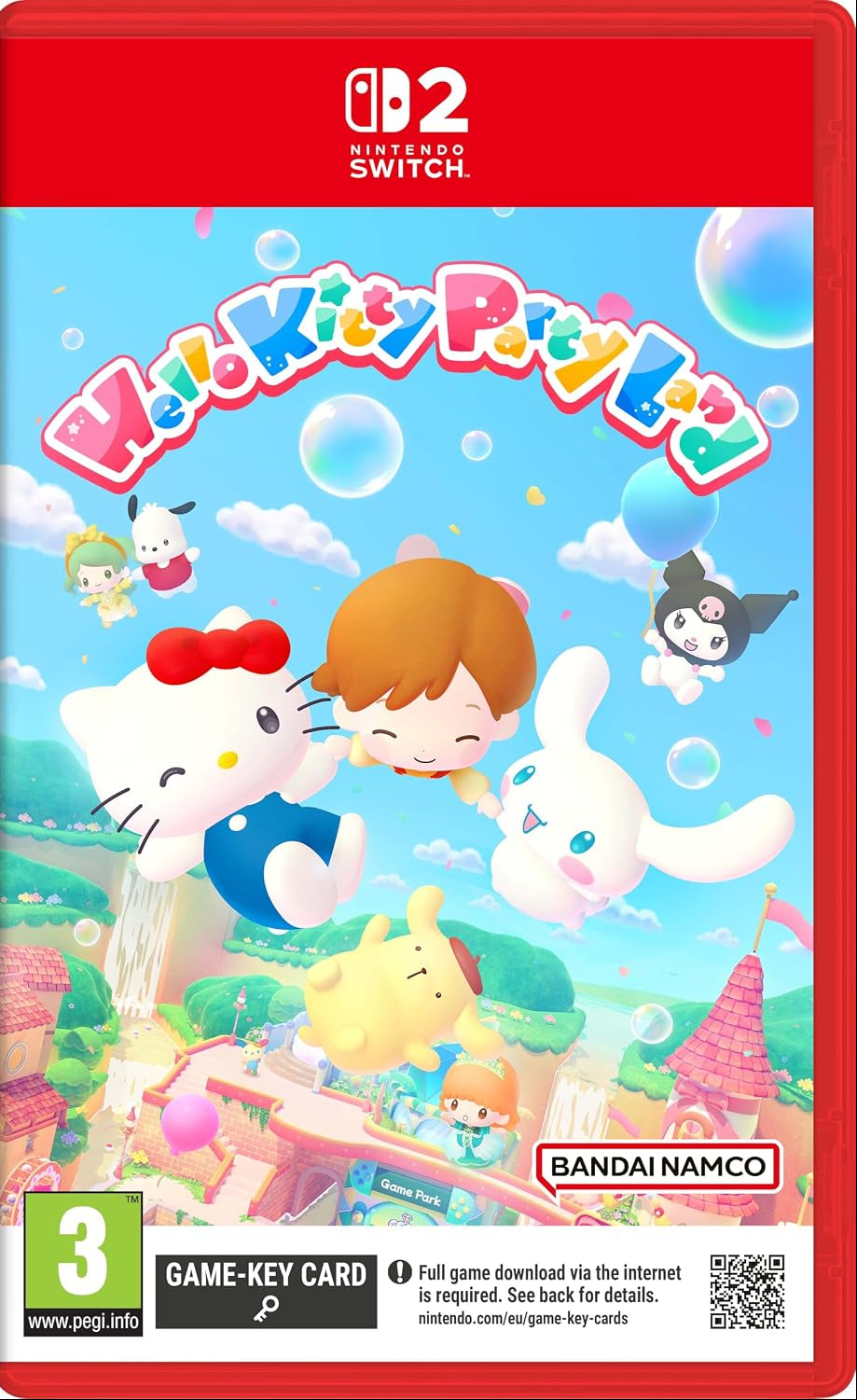 Hello Kitty Party Land [Day One Edition] (Game-Key Card) (Nintendo Switch 2) (Pre-order)
