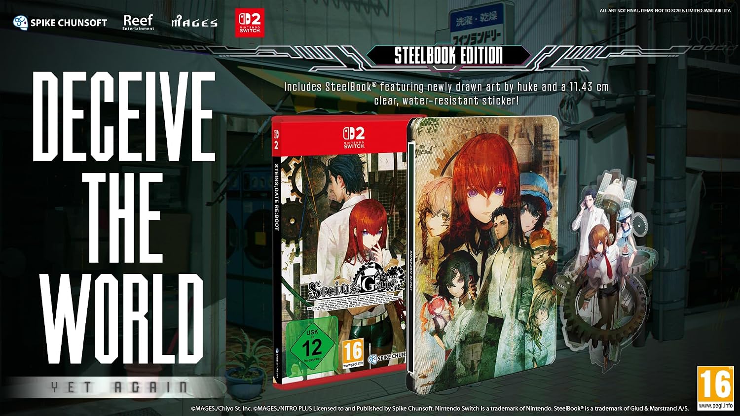 Steins;Gate Re:Boot [Steelbook Edition] (Nintendo Switch 2) (Pre-order)