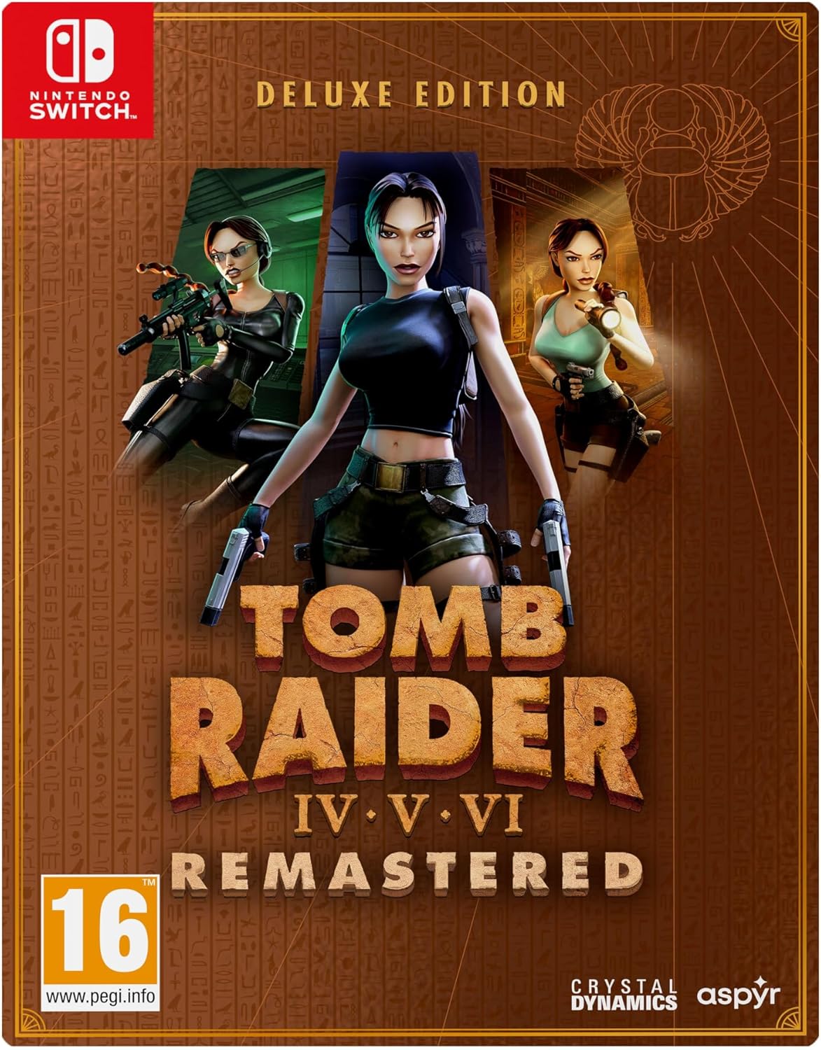 Tomb Raider IV-VI Remastered Starring Lara Croft [Deluxe Edition] (Nintendo Switch)