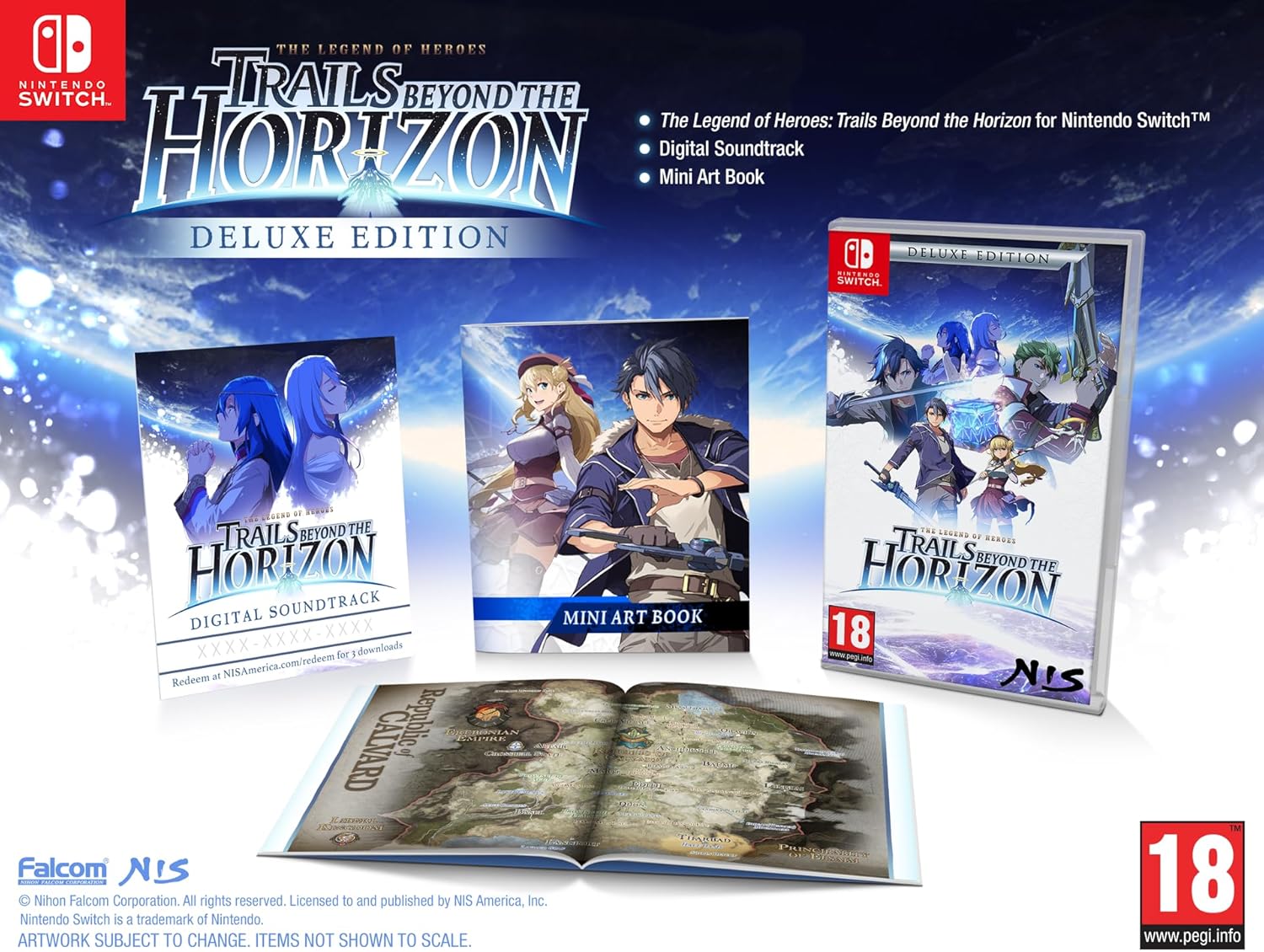 The Legend of Heroes: Trails Beyond the Horizon [Deluxe Edition] (Nintendo Switch) (Pre-order)