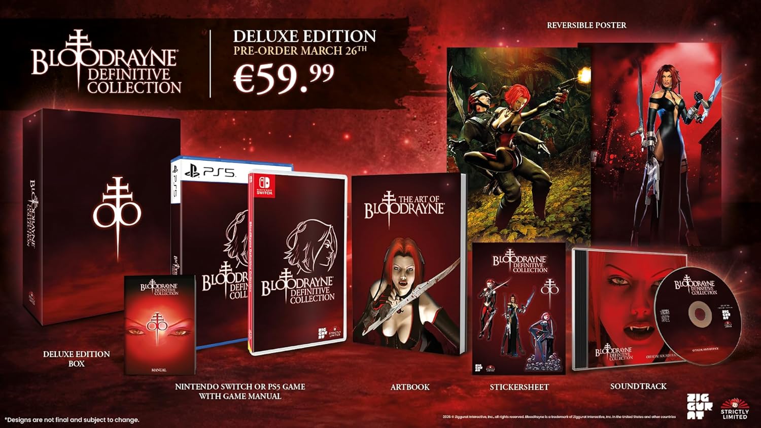 BloodRayne: Definitive Collection [Deluxe Edition] (PS5) (Pre-order)