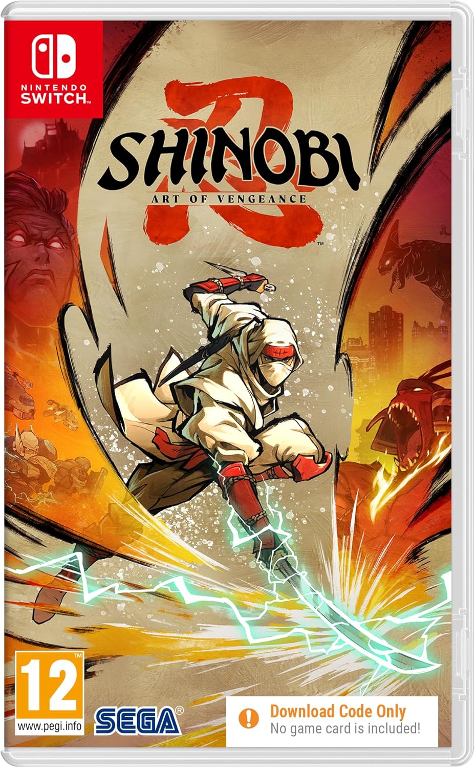 SHINOBI: Art of Vengeance [Code in a Box] (Nintendo Switch) (Pre-order)