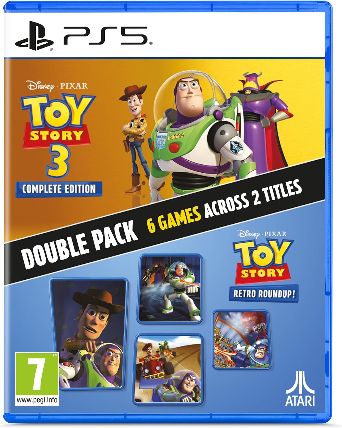 Toy Story: Retro Roundup! + Toy Story 3 Complete Edition (PS5) (Pre-order)