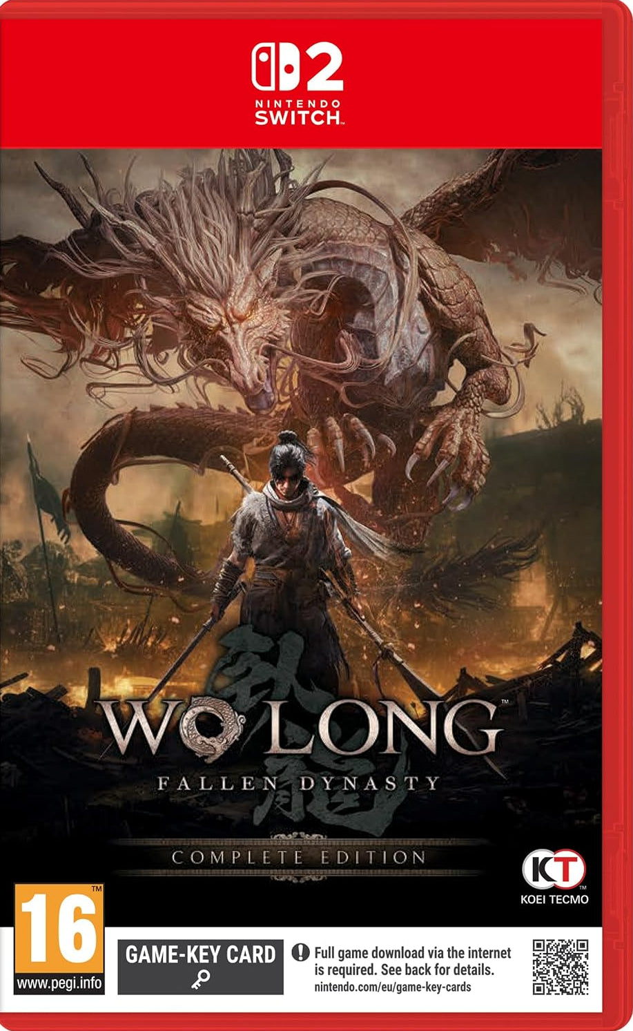 Wo Long: Fallen Dynasty [Complete Edition] (Game-Key Card) (Nintendo Switch 2) (Pre-order)