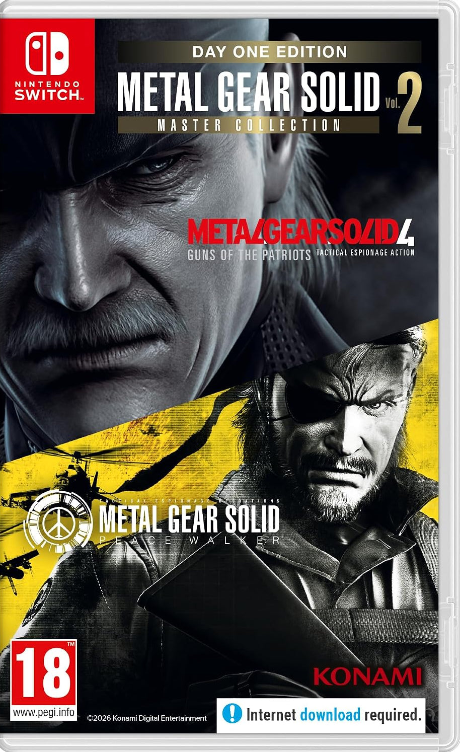 Metal Gear Solid Master Collection: Volume 2 (Nintendo Switch) (Pre-order)