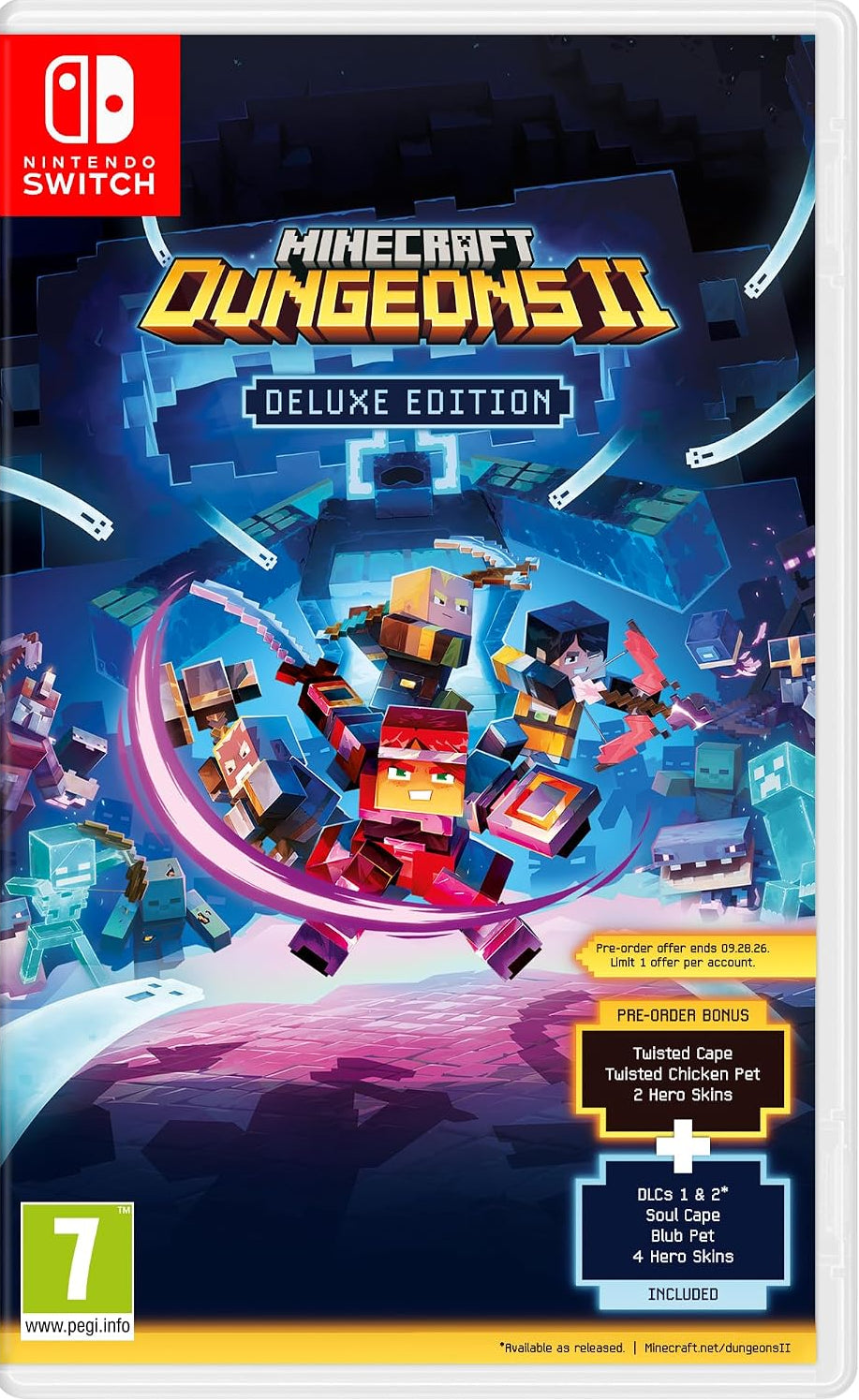 Minecraft Dungeons II [Deluxe Edition] (Nintendo Switch) (Pre-order)