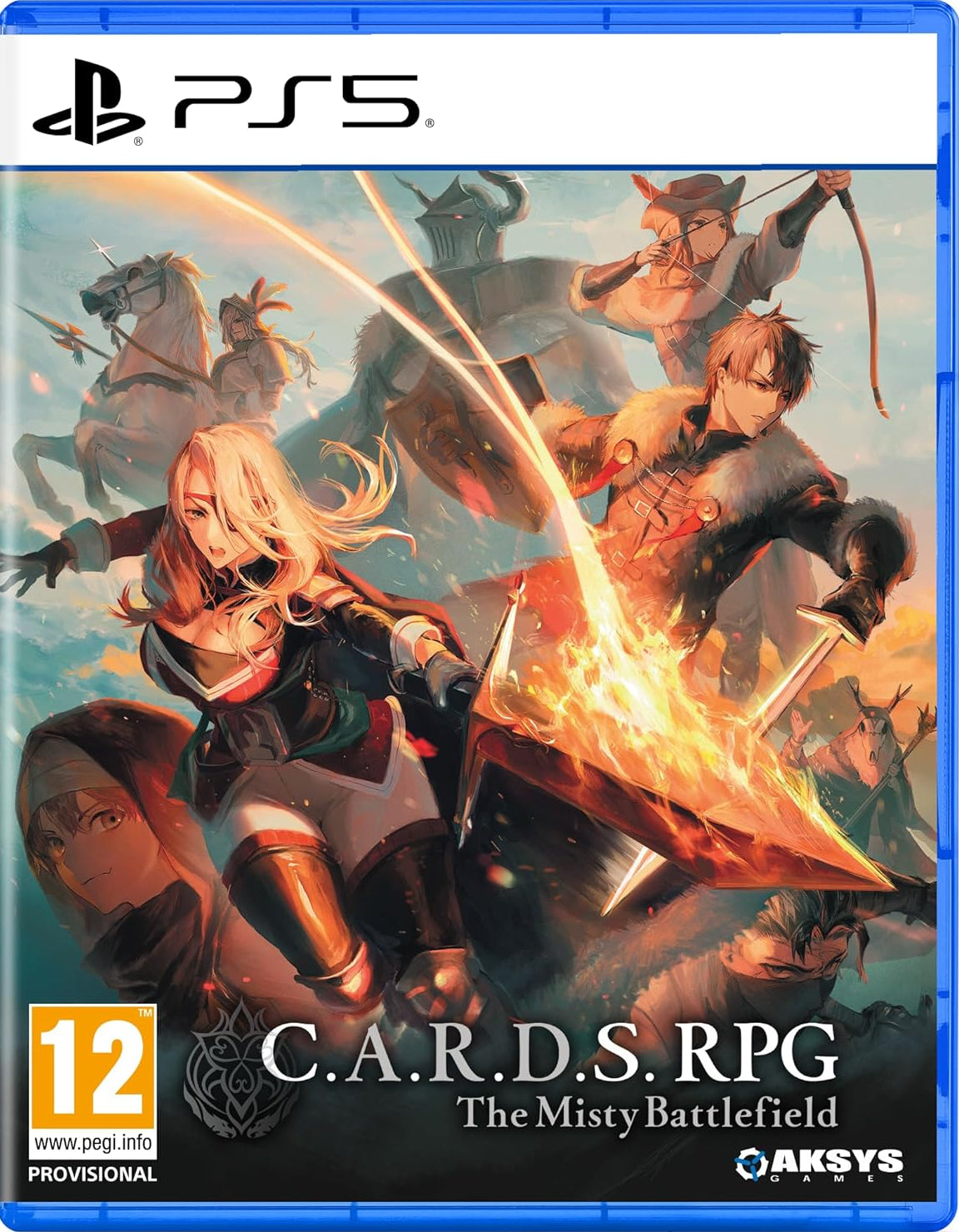 C.A.R.D.S. RPG: The Misty Battlefield [Total Warfare Edition] (PS5)