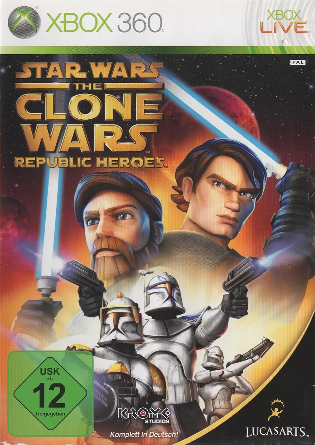 Star Wars The Clone Wars: Republic Heroes (Xbox 360) (Pre-owned)