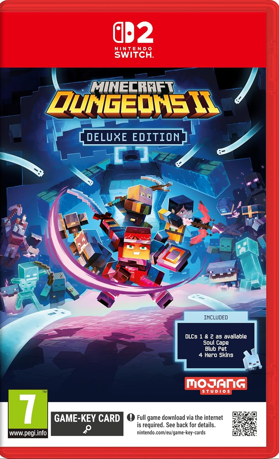 Minecraft Dungeons II [Deluxe Edition] (Game-Key Card) (Nintendo Switch 2) (Pre-order)