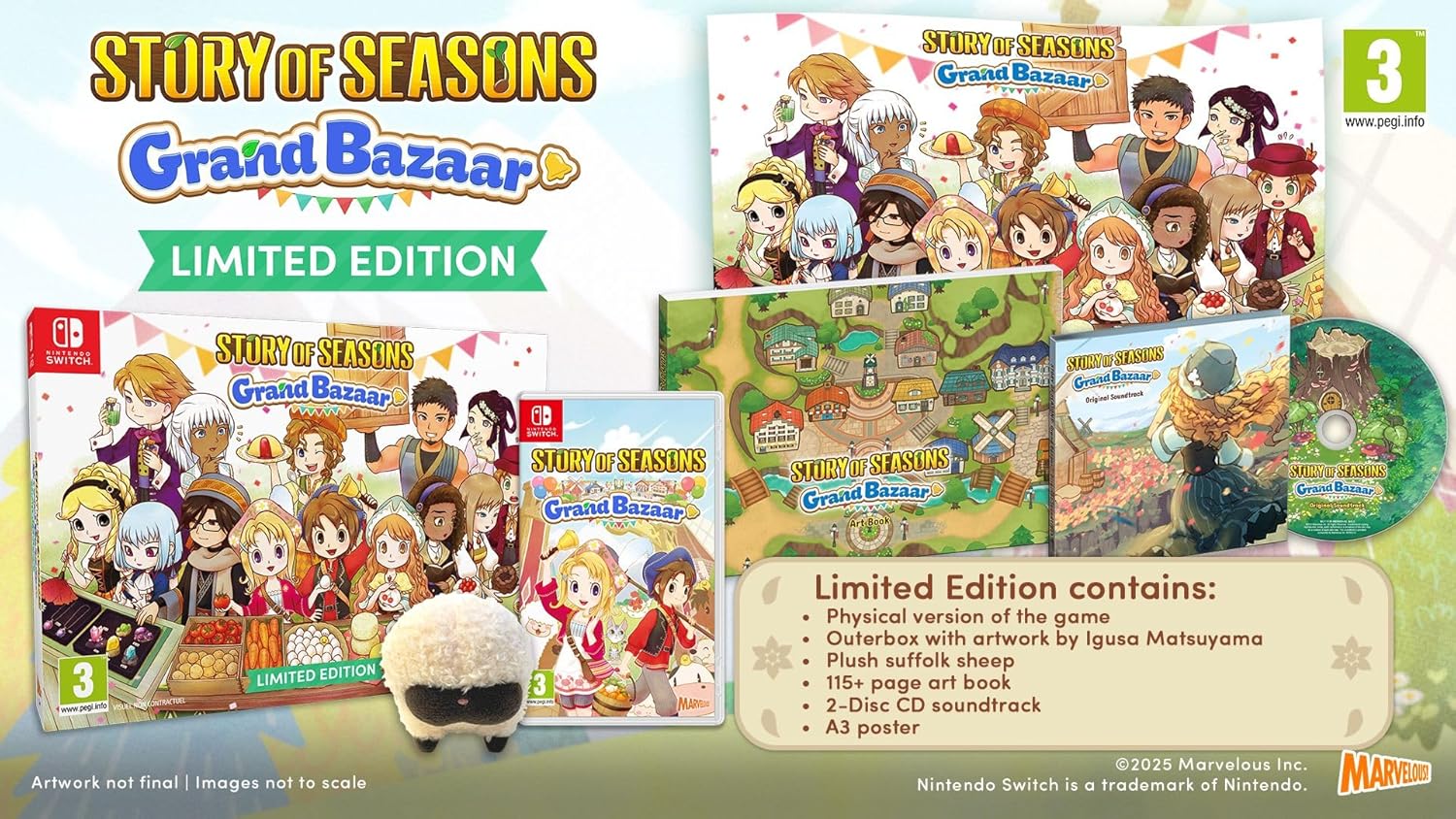 Story of Seasons: Grand Bazaar [Limited Edition] (Nintendo Switch) (Pre-order)