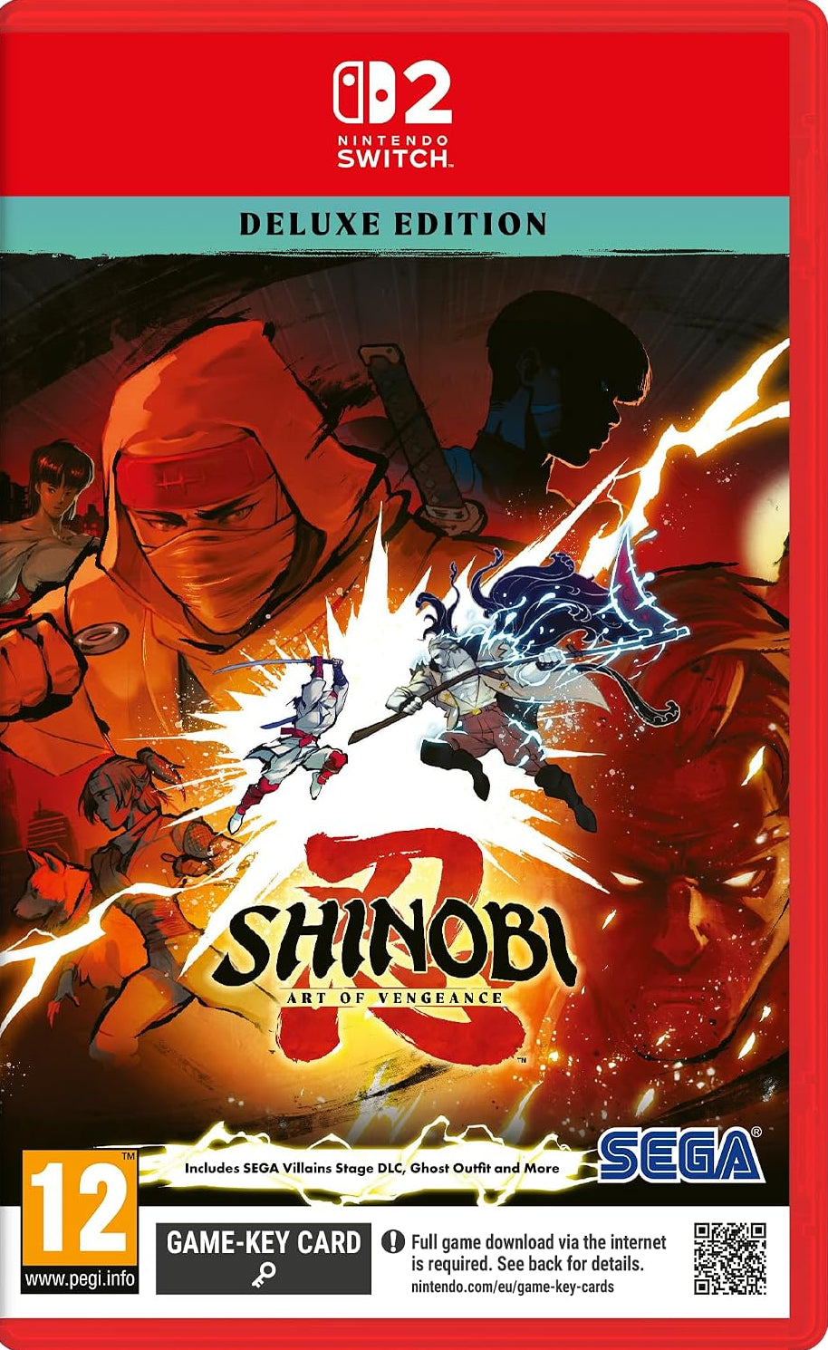 Shinobi: Art of Vengeance [Deluxe Edition] (Game-Key Card) (Nintendo Switch 2) (Pre-order)