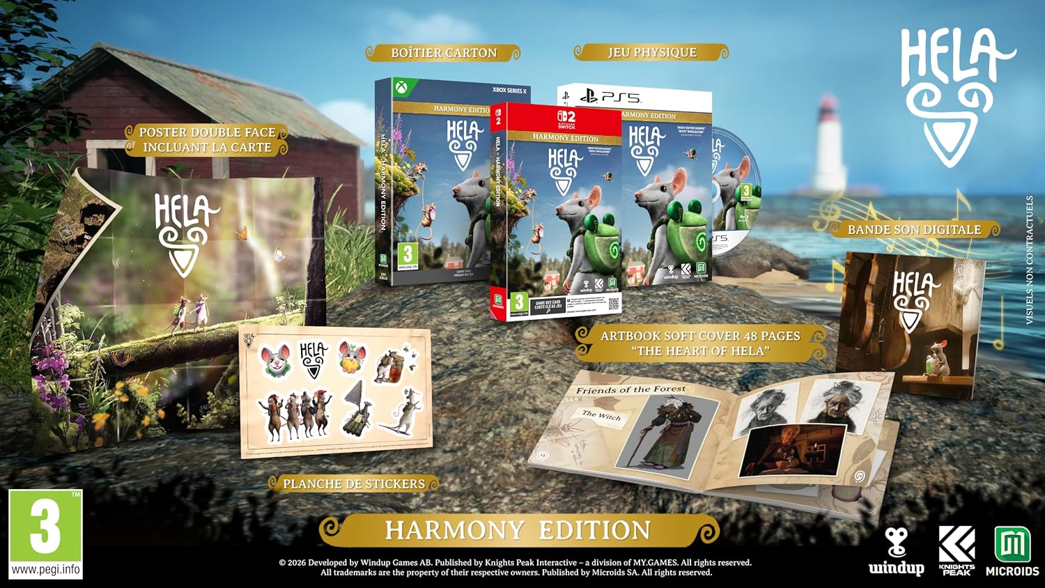 Hela: Of Mice & Magic [Harmony Edition] (PS5) (Pre-order)