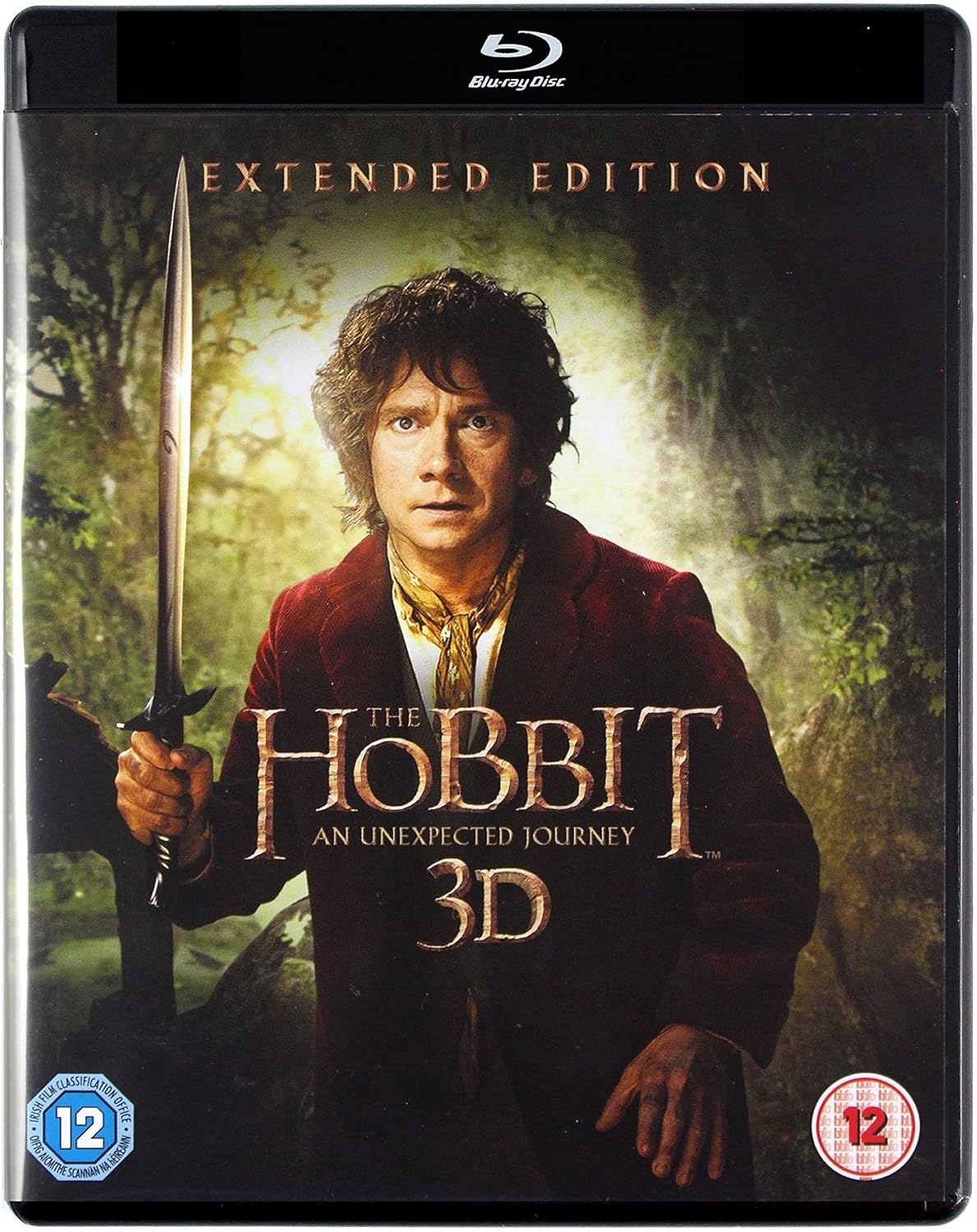 Hobbit: An Unexpected Journey 3D [Extended Edition] (2012) (Blu-Ray Movie) (Pre-owned)