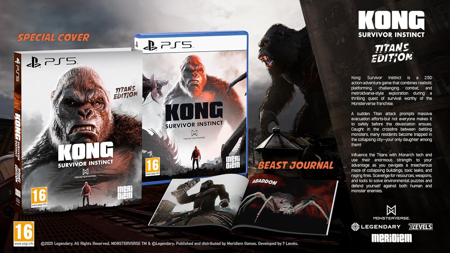 Kong: Survivor Instinct [Titans Edition] (PS5) (Pre-order)