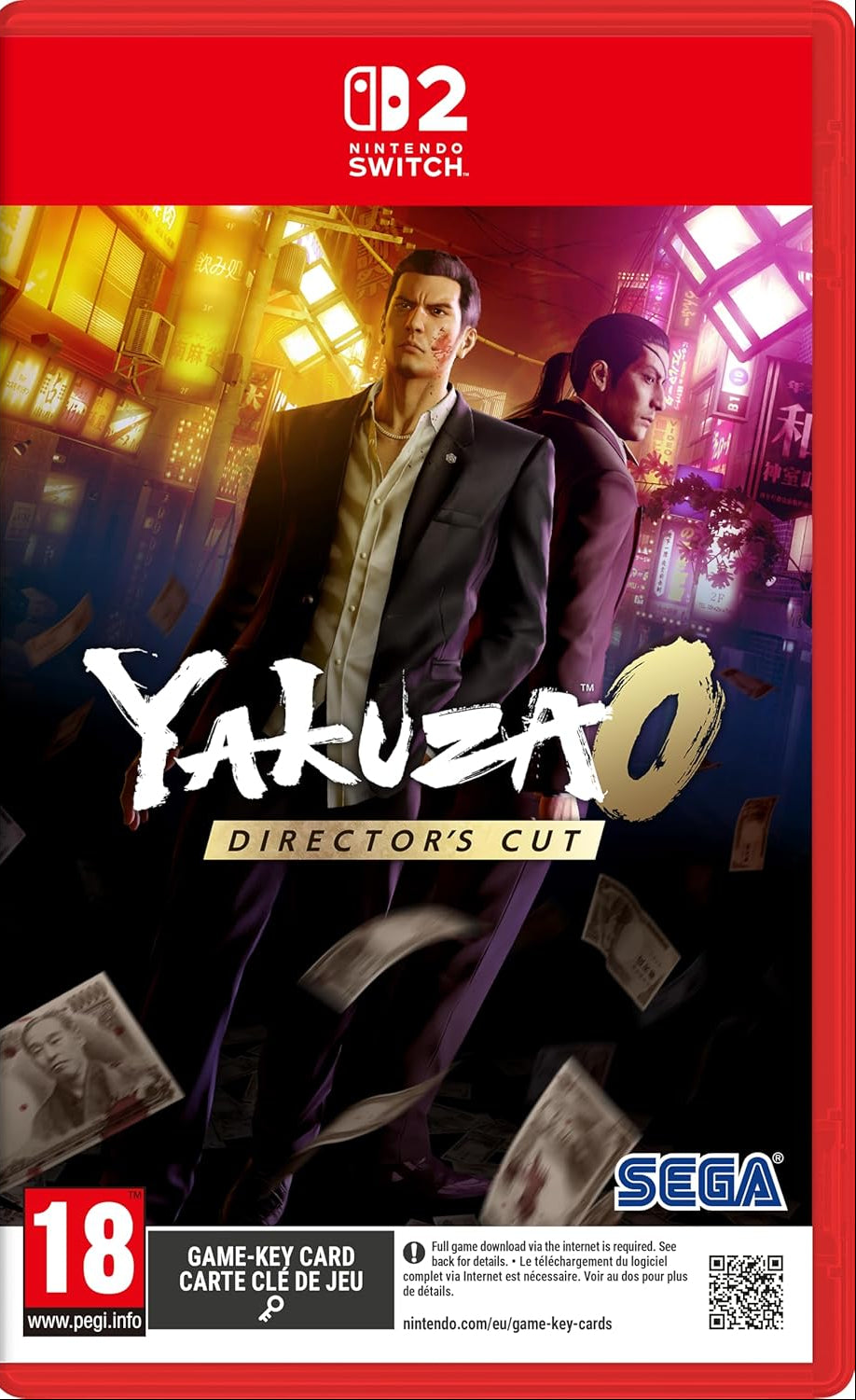 Yakuza 0: Director's Cut (Game-Key Card) (Nintendo Switch 2)