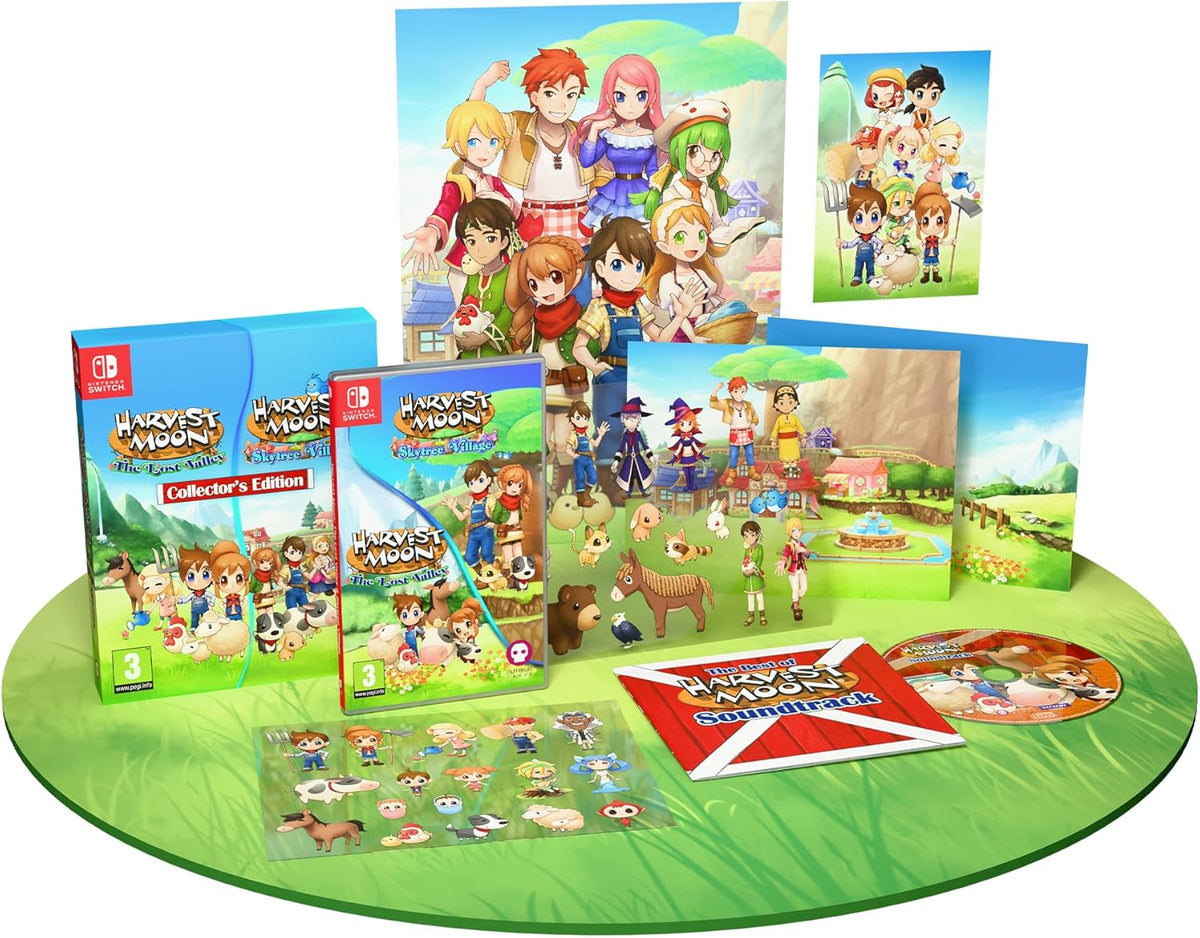 Harvest Moon: The Lost Valley and Skytree Village [Collector's Edition] (Nintendo Switch)
