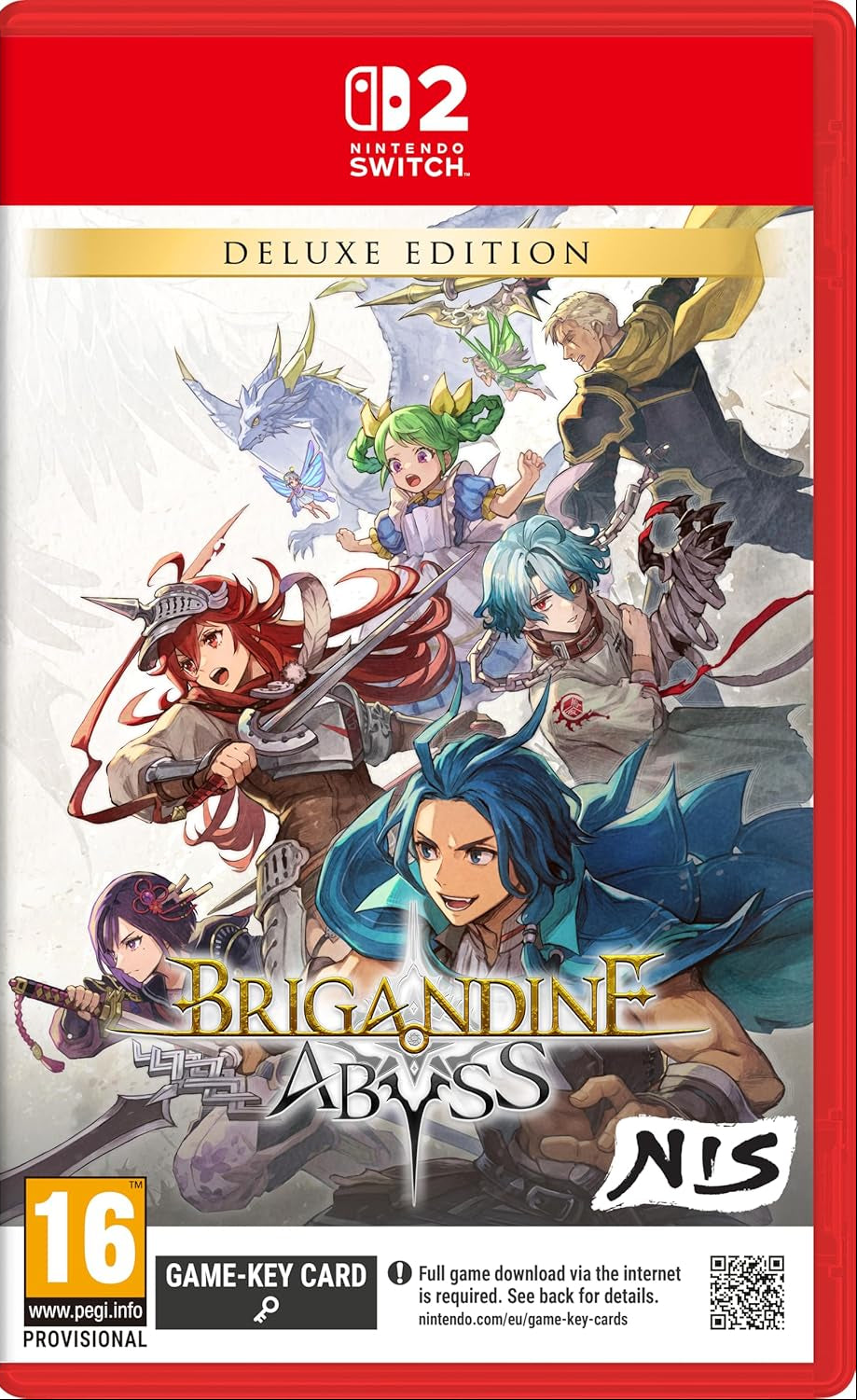 Brigandine Abyss [Deluxe Edition] [Game-Key Card] (Nintendo Switch 2) (Pre-order)