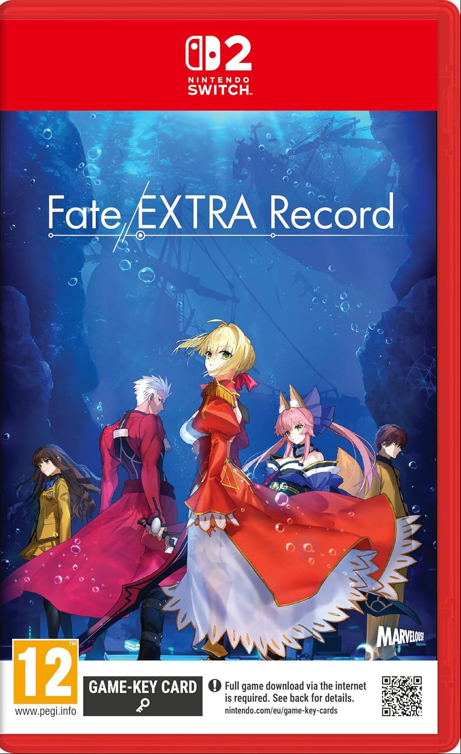 Fate/EXTRA Record (Game-Key Card) (Nintendo Switch 2) (Pre-order)