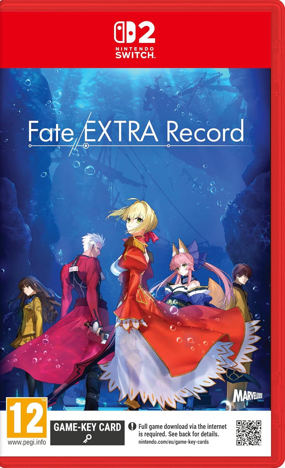 Fate/EXTRA Record (Game-Key Card) (Nintendo Switch 2) (Pre-order)