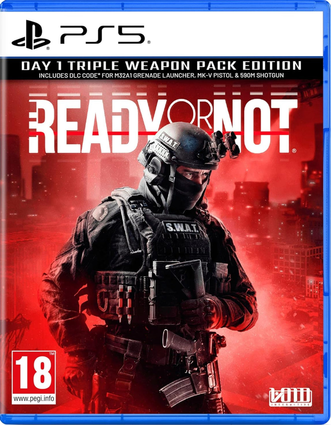 Ready or Not [Day 1 Triple Weapon Pack Edition] (PS5)