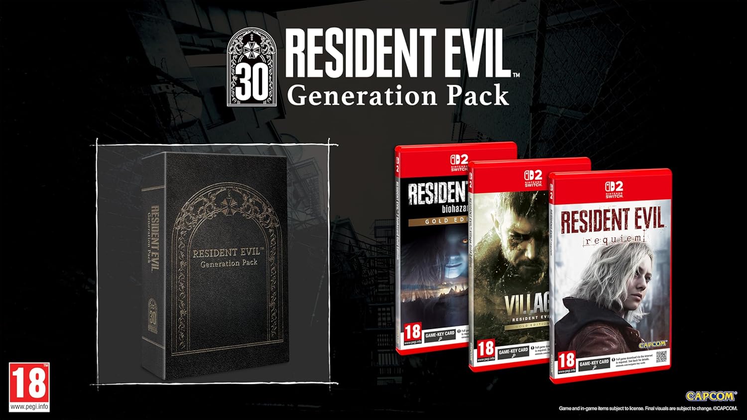 Resident Evil Generation Pack (Game-Key Card) (Nintendo Switch 2)