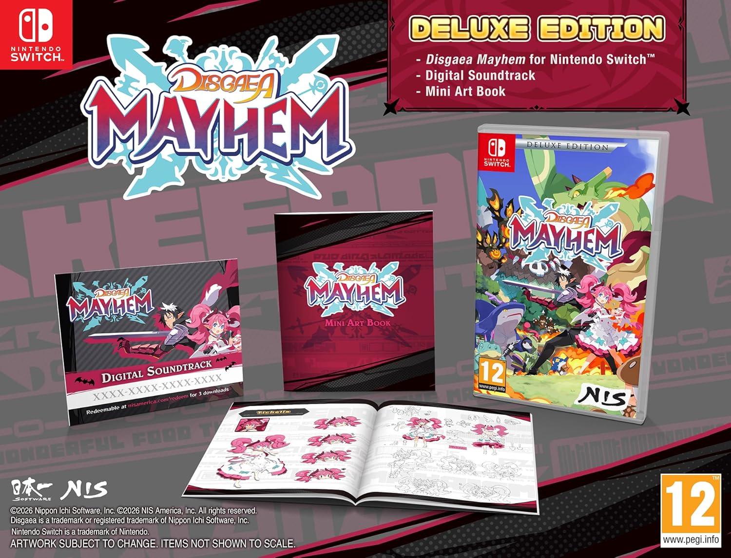 Disgaea Mayhem [Deluxe Edition] (Nintendo Switch) (Pre-order)